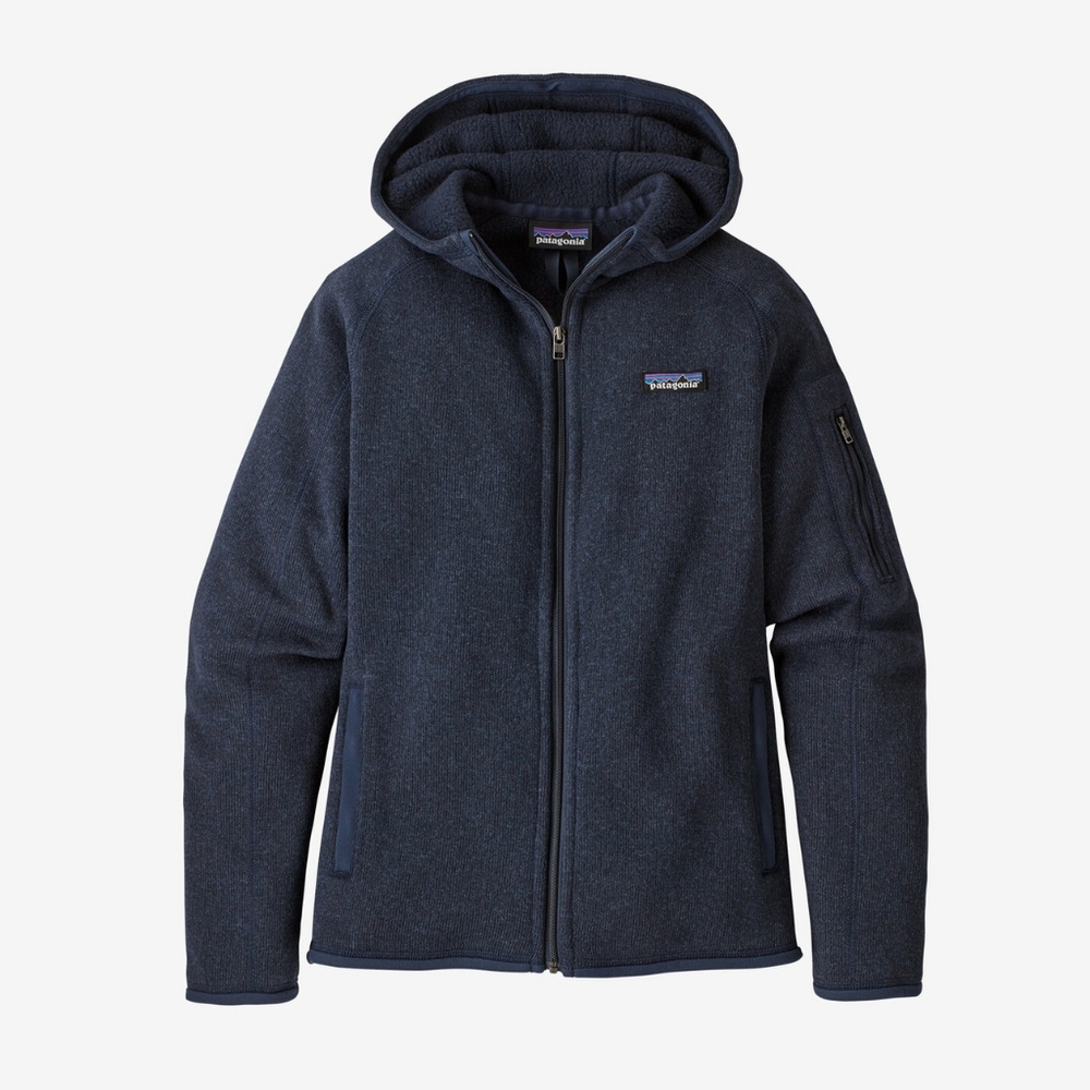 Patagonia Women's Better Sweater Fleece Hoody Jacket | Navy Blue | Size XS - Picture 8 of 8